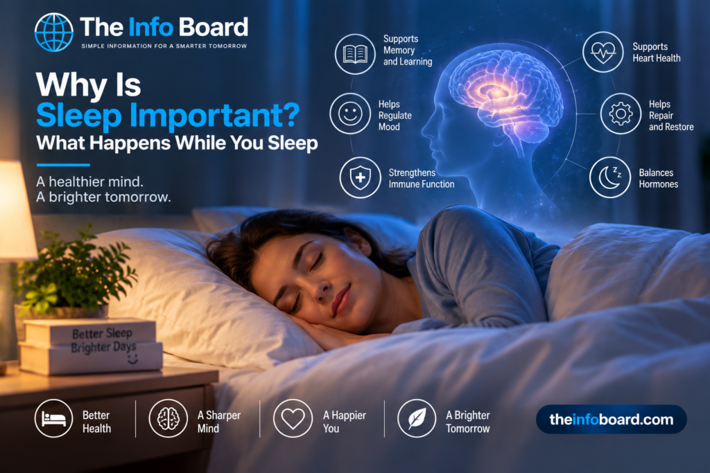 Why Is Sleep Important? What Happens While You Sleep