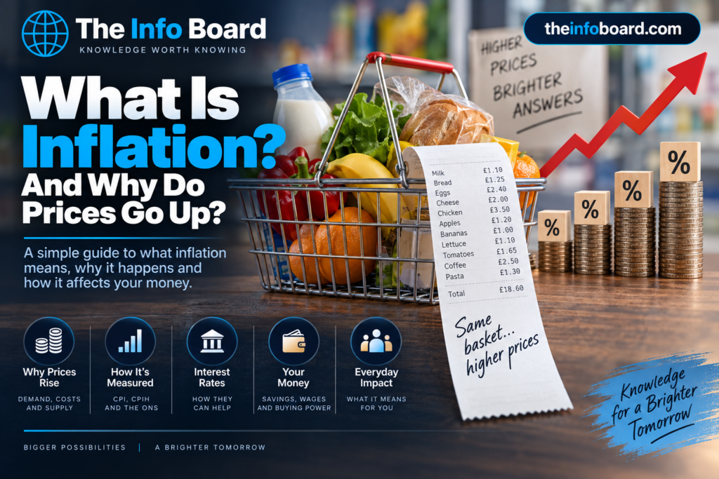 What Is Inflation and Why Do Prices Go Up?
