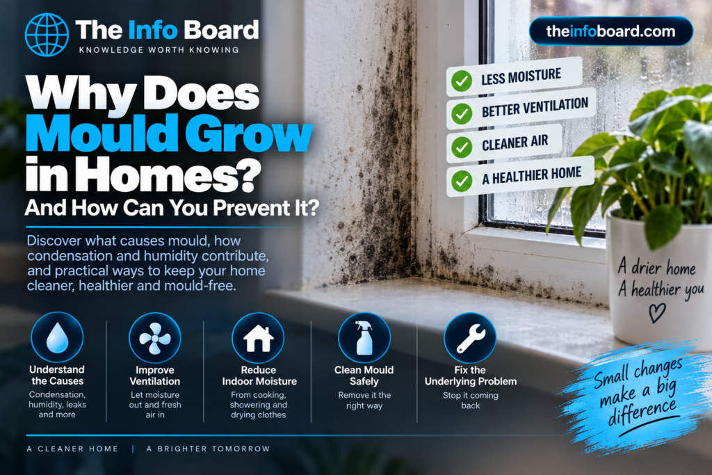 Why Does Mould Grow in Homes and How Can You Prevent It?