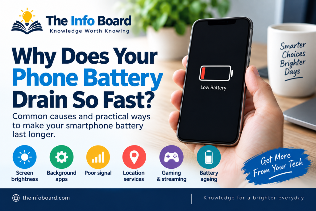 Why Does Your Phone Battery Drain So Fast?