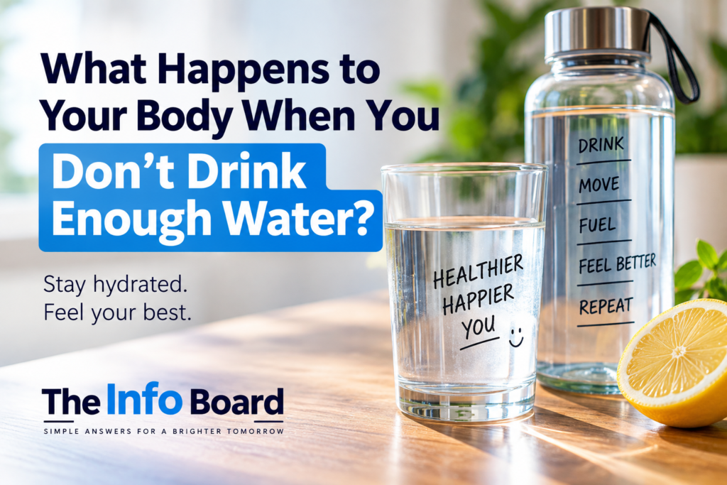 What Happens to Your Body When You Don’t Drink Enough Water?