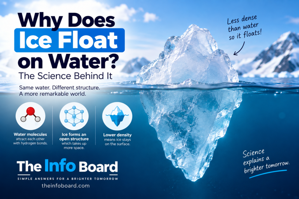 Why Does Ice Float on Water? The Science Behind It