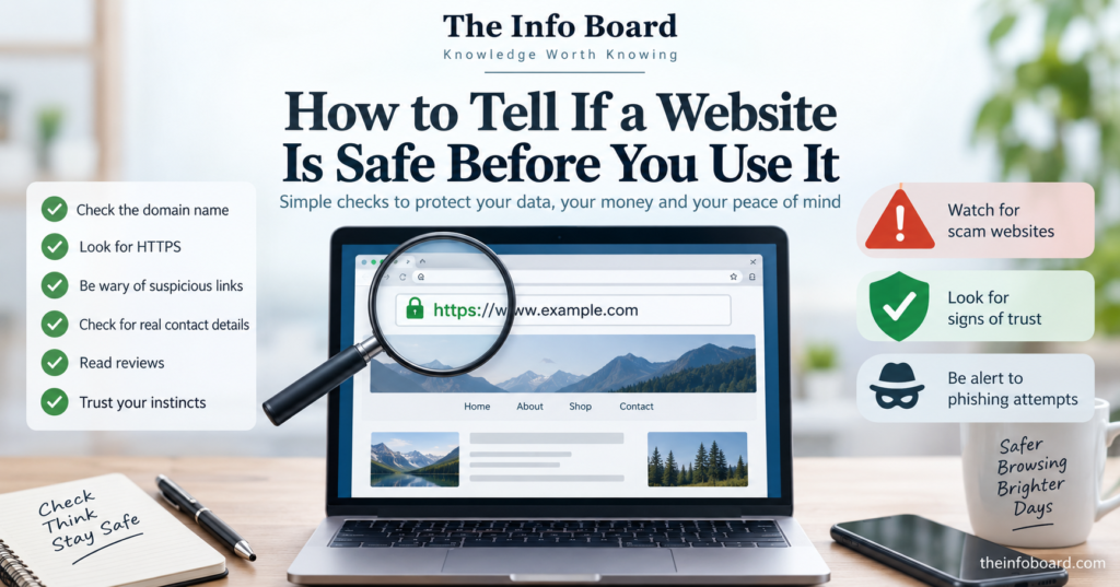 How to Tell If a Website Is Safe Before You Use It