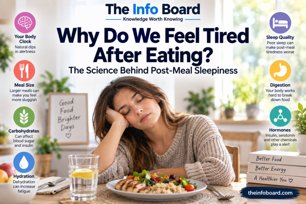 Why Do We Feel Tired After Eating? The Science Behind Post-Meal Sleepiness