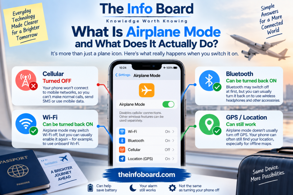 What Is Airplane Mode and What Does It Actually Do?