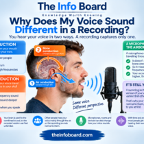 Why Does Your Voice Sound Different in a Recording?