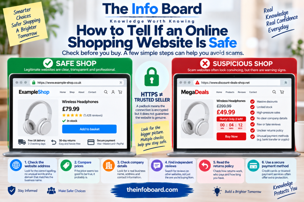 How to Tell If an Online Shopping Website Is Safe