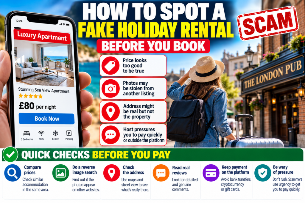 How to Spot a Fake Holiday Rental Before You Book