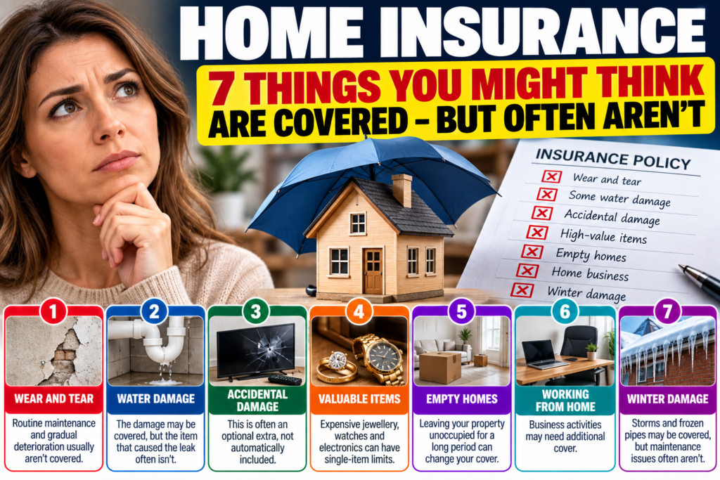 7 Things Your Home Insurance Might Not Cover
